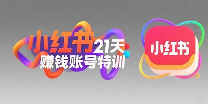 （15427期）小红书21天赚钱账号特训：黄金定位技巧，高转粉文案创作，科学引流策略-水水网赚