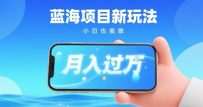 小红书蓝海项目新玩法，一部手机即可月入过W，推荐小白做非常简单认可度超高-水水网赚