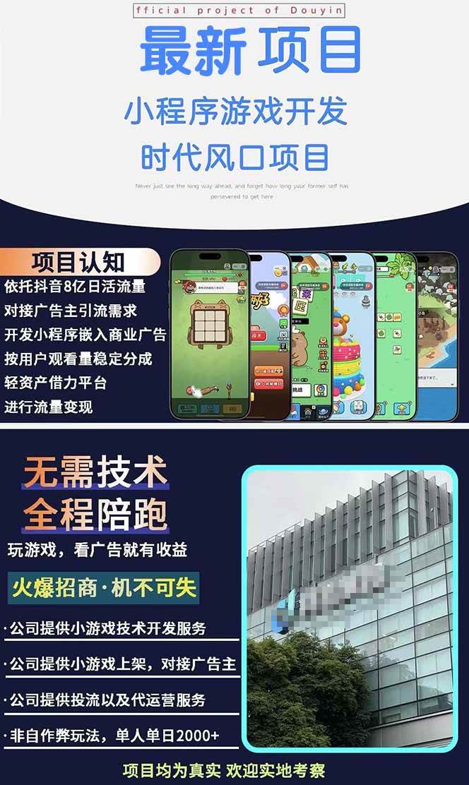 图片[2]-（15442期）2025最热抖音项目 Ai时代风口项目小程序游戏开发 实测单个游戏日收入1800+-水水网赚