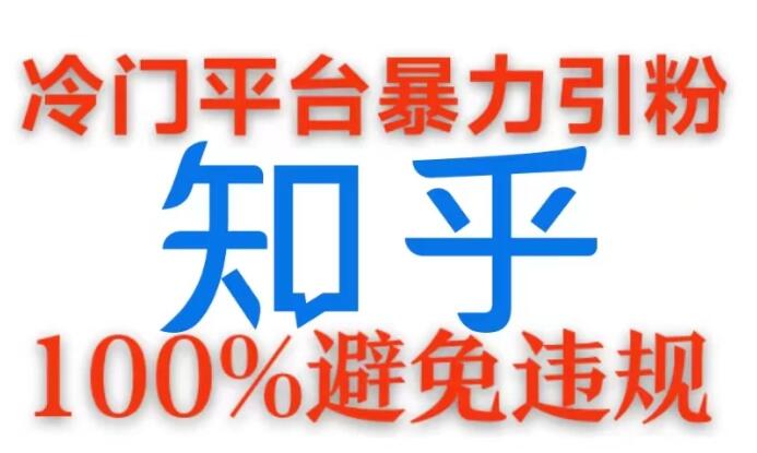 冷门平台暴力引流，日引100+创业粉，0成本100%避免违规的玩法-水水网赚