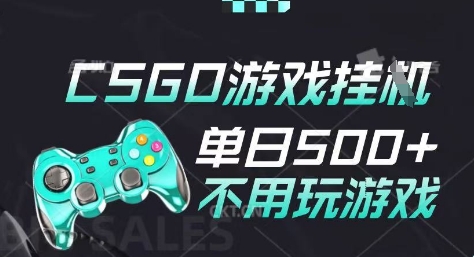 25年CSGO游戏搬砖,全自动挂G,不需要玩游戏,手机操作日入3张(不是汇率搬砖)【揭秘】-水水网赚
