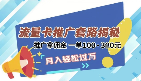 2025年外面卖1500的流量卡项目最新玩法，绿色无门槛对新手非常友好，日入3张+-水水网赚