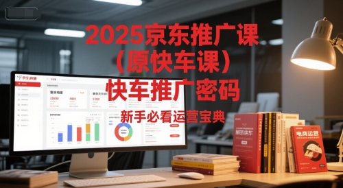 2025京东推广课（原快车课）解锁京东快车推广密码，新手必看运营宝典-水水网赚