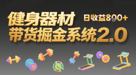 视频挂橱窗，50天卖健身器材挣2.7W，普通人也能做-水水网赚