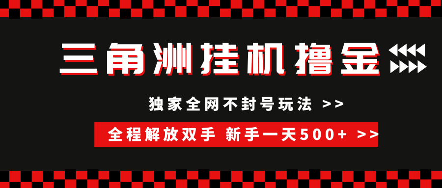 （15289期）三角洲全自动挂机，独家不封号玩法，单窗口20+，新手小白轻松一天500+，无脑搬砖-水水网赚