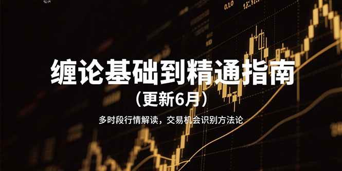 缠论基础到精通指南（更新6月）多时段行情解读，交易机会识别方法论-水水网赚