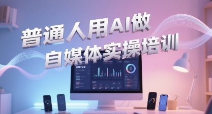 普通一个人用AI做自媒体，助你轻松开启AI自媒体创作之路-水水网赚