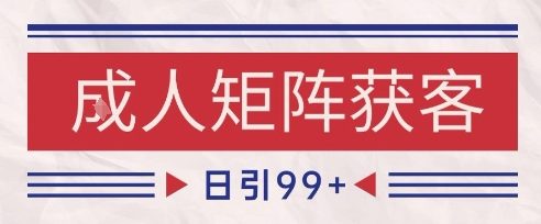 小红书某音橙人赛道引流获客，自热矩阵日引200+【揭秘】-水水网赚